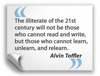 Alvin Toffler Famous Quote